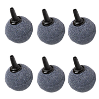 Diffuseur de bulles minérales, ensemble de pierres à air, pierre d'aération silencieuse pour aquarium, bassin à poissons et jardin aquatique