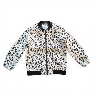 Blouson Bomber Femme Printemps à Prix de Gros Abordable, Motif 3D Intégral Imprimé, Logo Tissé sur le Devant, Doublure Fine à Fermeture Éclair, Écologique - Product Image 4