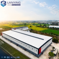 Edificios Prefabricados para Talleres, Estructura de Acero Prefabricada Moderna Q355B, Construcción de Almacenes y Talleres