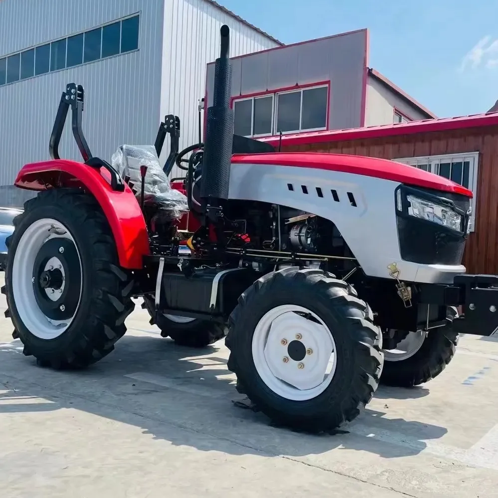 Fabrika doğrudan tedarik çiftlik kültivatörler Mini yeke döner en iyi fiyat ile 50hp tekerlekli traktör tarım