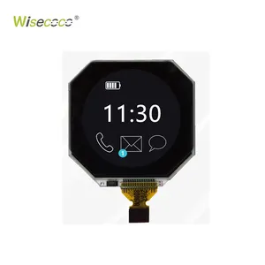 Wisecoco 099 Lcd ekran 128*128 Spi 10 Pins FPC 0.99 inç küçük boyutlu Tft Lcd modülü Shenzhen