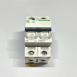 Pengontrol Pemrograman PLC Acti9 MCB Circuit Breaker IC60H C6A 2P A9F54206 415V AC 6A <span class=keywords><strong>2</strong></span> Kutub C6 - Product Image 1