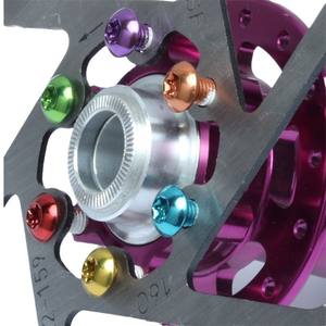 Vis à disque pour vélo de montagne Bolany M5x12, boulons de plaquettes de frein colorés, résistants à la rouille pour freins de vélo - Product Image 5