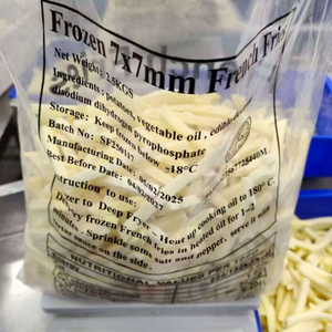 Frites <span class=keywords><strong>de</strong></span> pommes <span class=keywords><strong>de</strong></span> <span class=keywords><strong>terre</strong></span> surgelées IQF en gros, coupées en spirale, en éventail, en tranches, pour l'exportation - Product Image 3