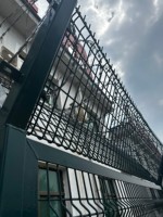 Fabrieks prijs hoge beveiliging poedercoating 358 anti-klim hekwerk ijzeren vangrail helder zicht wandhek