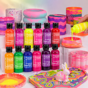 TIMESRUI, pigmento líquido fluorescente a base de agua de alta concentración, colorante que no se desvanece para manualidades y bricolaje Jesmonite - Product Image 1