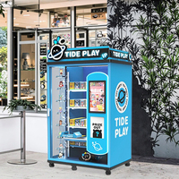 Distributeur automatique intelligent de boîtes surprises Wenchuang, personnalisable, avec système de paiement automatique par pièces, capacité de 800 à 900 pièces, compresseur