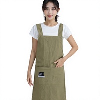 Tablier imperméable ODM Tasilong avec logo personnalisé, design réversible, style blouse, vêtement de travail pour salons de coiffure et salons de manucure, livraison en Chine en 7 jours