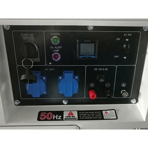 Generador Eléctrico Diésel Portátil Súper Silencioso de 7kW Trifásico 110V 5kVA 6kVA 10kVA / <span class=keywords><strong>Alternador</strong></span> de 7.5 kW <span class=keywords><strong>10</strong></span> <span class=keywords><strong>KVA</strong></span> 15kW 10kW - Product Image 3