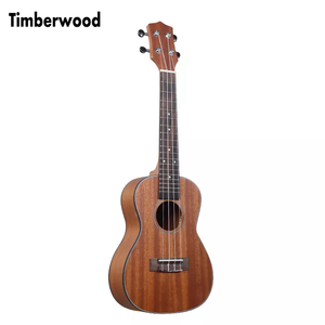 Wholesale Timberwood Brand Handmade 23 Inch Concert <strong>Ukulele</strong> Matte <strong>Paint</strong> Solid Mahogany for Beginner Guangdong Factory - Product Image 2