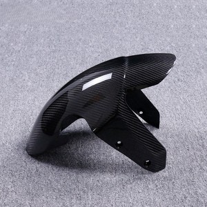ZHONGHONG 2020-2025 Guardabarros Delantero de Fibra de Carbono Seca 3K para Motocicleta, Protector de Salpicaduras para F900R/F900XR, Modificación/Actualización - Product Image 2