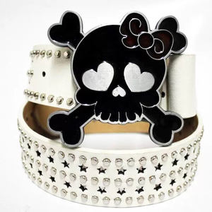 कस्टम लोगो विलासिता गैंडा एनमेल महिला बेल्ट बकसुआ कार्टून बेल्ट बकल - Product Image 5