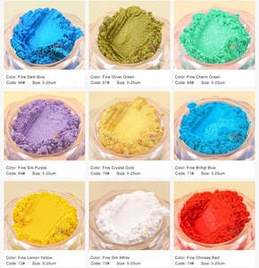 Polvo <span class=keywords><strong>de</strong></span> Mica Brillante, Pigmento Ultrafino <span class=keywords><strong>de</strong></span> Fácil Dispersión, Polvo Perlado para Acuarela, Pintura Acrílica, Dibujo - Product Image 2