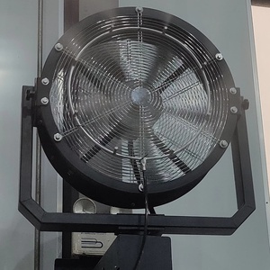 Ip66 Protection High Volume Permanent Magnet Synchronous Motor Oscillating Airflow Cooling Industrial Wall Mounted <b>Mist</b> <b>Fan</b> - Product Image 1