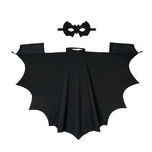 Conjunto de Disfraz de Murciélago para Niños, Capa Negra, Máscara, Traje para Juego de Roles de Halloween - Product Image 5