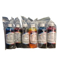 Encre alimentaire jetable à base d'eau verte, sans danger, 100 ml, pour imprimantes HP, impression numérique de gâteaux et de biscuits