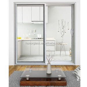 Bán buôn Kính trượt cửa sổ và cửa trắng freme đôi kính ban công cửa sổ <span class=keywords><strong>PVC</strong></span> - Product Image 3