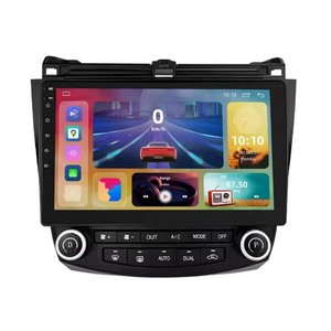Autoradio Saiho 10 pouces 2 Din Android Auto avec GPS intégré, multimédia, autoradio GPS pour lecteur DVD pour <span class=keywords><strong>Honda</strong></span> <span class=keywords><strong>Accord</strong></span> <span class=keywords><strong>7</strong></span> 2003-2008 - Product Image 1