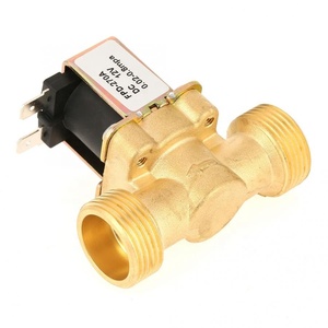 DC12V 24V AC 110V 220V G3/4 valvola elettrica elettrica in ottone chiuso normale valvola elettrica dell'acqua FPD-270A componenti elettronici - Product Image 6