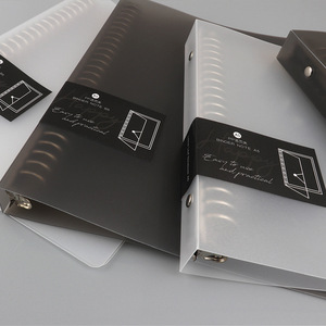 Hot-selling High Quality B5 A5 A4 Binder Notebook Waterproof PVC Transparent Cover Box <strong>File</strong> <strong>Format</strong> - Product Image 4