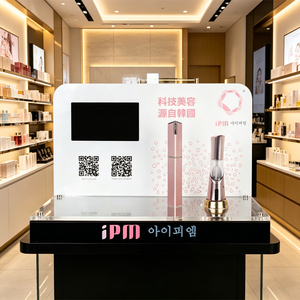 ชั้นวางเครื่องสำอางทำจากอะคริลิคพร้อมไฟแบบตั้งโชว์สินค้าดูแลผิวดีไซน์ดีเยี่ยม - Product Image 5