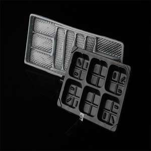 Vassoi in PET Trasparente per Alimenti Personalizzati Marca MINXING, Scatole di Plastica Usa e Getta con Goffratura UV, Colore e Forma Personalizzabili per <span class=keywords><strong>Hamburger</strong></span> - Product Image 6