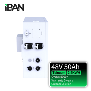 Batería de Litio de Estado Sólido de Ciclo Profundo Personalizada IBAN POWER OBS 4850, Almacenamiento de Energía LiFePO4 de 48V 100Ah con 4000 Ciclos de Vida Útil - Product Image 6