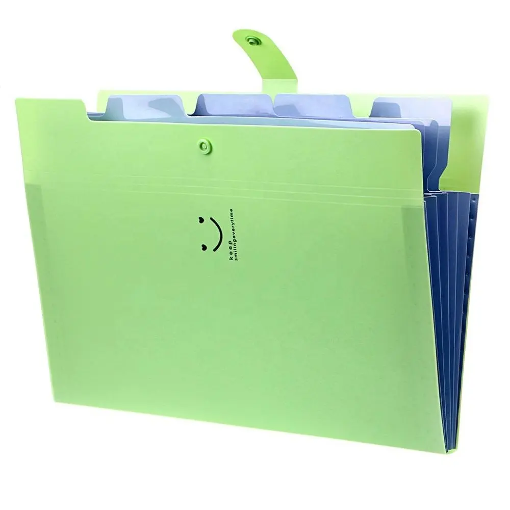 A4 Paper Expanding File Folder Pockets Accordion Document Organizer