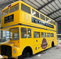 Nouvelle annonce : Bus à deux étages, toit ouvert, fourgon de restauration, caravane, USA