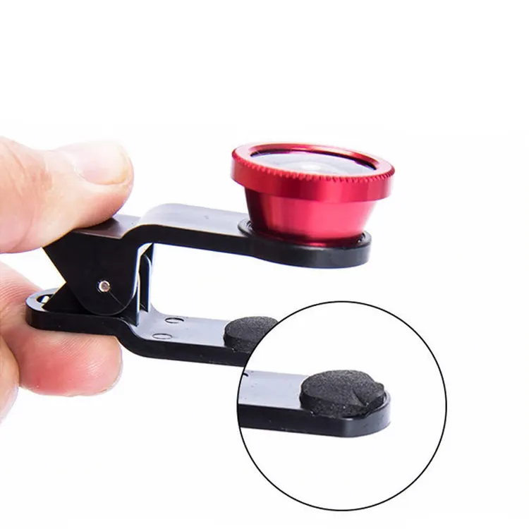 The Best 3 In 1 Multi-Function Wide Angle Fisheye Lens Micropitch Cell Phone Accessories Mobile Camera Lens