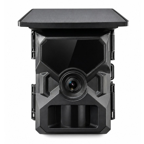 4K HD New-style Solar-powered Black Hunting Camera Outdoor High-definition Low-power Infrared Private Label Exclusively