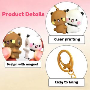 Llavero 3D de PVC, Anillo de Goma para Llaves, Personaje Clásico de Videojuego, Adorno para Bolsa, Regalo Exclusivo de Marca, Suministro al por Mayor, Ecológico y Resistente a los Rayos UV - Product Image 3