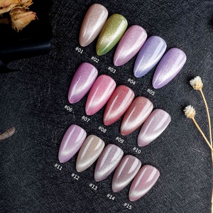 Hema Free Moonlight Cat Eye <b>Gel</b> Polish Bright Crystal Slick Magnetic Powder <b>Nail</b> Glue - Product Image 2