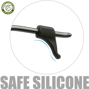 도매용 고급 친환경 스포츠 어린이 청소년 안전 실리콘 편안한 조절 가능한 미끄럼 방지 안경 귀걸이 - Product Image 4