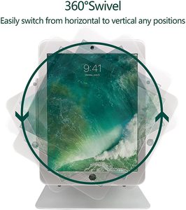 Giá Đỡ Máy Tính Bảng Pos Di Động, Giá Đỡ Kim Loại Chống Trộm Có Khóa Kèm Máy Tính Bảng <span class=keywords><strong>Ipad</strong></span> Và Android Bằng Nhôm Có Thể Điều Chỉnh - Product Image 5
