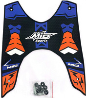 Nouveau Tapis de Sol Antidérapant en Caoutchouc pour Repose-Pieds de Moto Universel Mio Sporty 2026