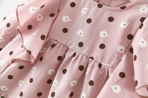 Conjunto de Ropa de Alta Calidad para Bebés Niñas, Conjunto de Vestido de 2 Piezas para Bebés con Lindo Estampado - Product Image 5