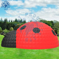 Nouvelle conception de tente sphérique pour événements en plein air, tente géante gonflable en forme de dôme d'air, structure à vendre