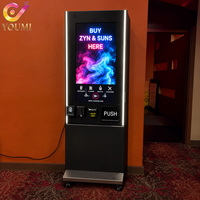Distributeur de cigarettes intelligent multilingue ZYN SNUS avec vérification de l'âge pour bars et discothèques