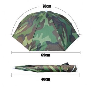 Wholesale Head-mounted <b>Hat</b> Umbrella for Tea Picking and Fishing Advertising Gift Umbrella Sun <b>Hat</b> Umbrella with Custom logo - Product Image 4