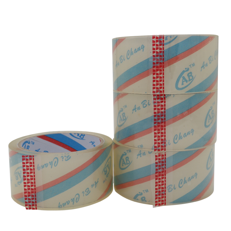 Custom Heavy Duty Waterproof Clear Opp Packing Tape Transparent Bopp Adhesive Tapes For Box Or Carton Packaging Sealing