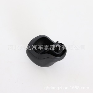 Perilla de cambio de marchas para coche, cuero negro, 5.ª y 6.ª marcha, ergonómica, para Kia K2 K3 K4 Hyundai Ix25 DZ20 Q3 - Product Image 3