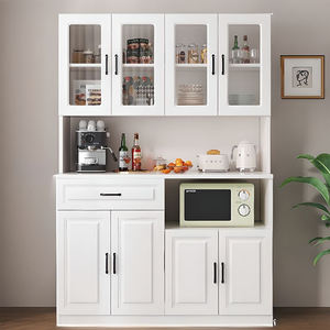 <span class=keywords><strong>Console</strong></span> de style classique européen pour cuisine et salle à manger, buffet, armoire de présentation, meuble de rangement, buffet <span class=keywords><strong>blanc</strong></span> en bois pour salon - Product Image 4
