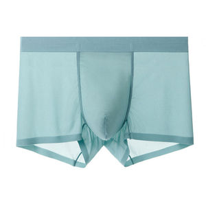 Short personnalisé pour homme Ice Silk Mesh Élastique d'été Respirant Vente en gros Fashional Boxer pour homme - Product Image 5