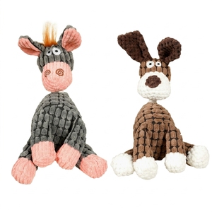Pineapple Grid Dog Toy Textured Fabric Dental Care Squeaky <b>Plush</b> for Medium Small Dogs Chewing Dental Health - Product Image 5