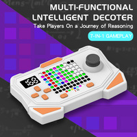 Jeu de déverrouillage par mot de passe intelligent Brain Intelligent Seven Tours, machine à chiffres en plastique, jouet éducatif, console portable, échiquier électronique