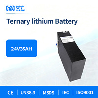 Packs de batteries au lithium personnalisés 24V 48V 35Ah pour le stockage d'énergie et les outils de bricolage