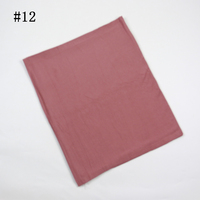 Vente en gros de foulards en jersey de haute qualité, hijab extensible uni, hijab arabe de Dubaï, hijab en jersey de coton pour femmes