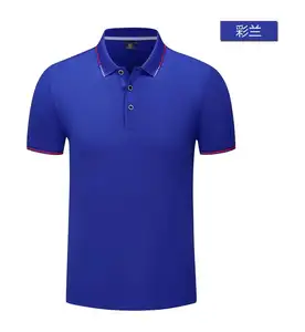 Bán Buôn Lụa Cotton Thêu Logo Polo Áo Sơ Mi Chất Lượng Cao Đồng Bằng Golf Polo T-Shirts Tùy Chỉnh Polo Áo Sơ Mi