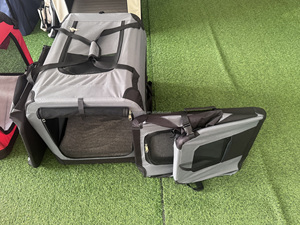 Fabriek Groothandelsprijs Tsa Luchtvaartmaatschappij Goedgekeurde Opvouwbare Draagbare Zachte Huiskat Puppy Hond Huizen Reizen Rits Plastic Bakje - Product Image 2
